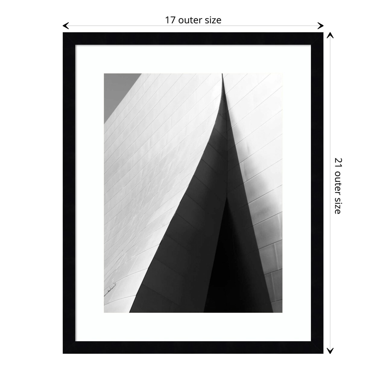 Oak Tree Sunset City California 1962 by Ansel Adams Wood Framed Wall Art Print